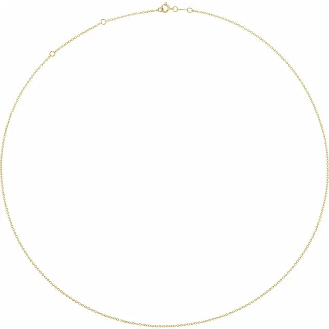 14k Gold Cable Chain Gift for Jo