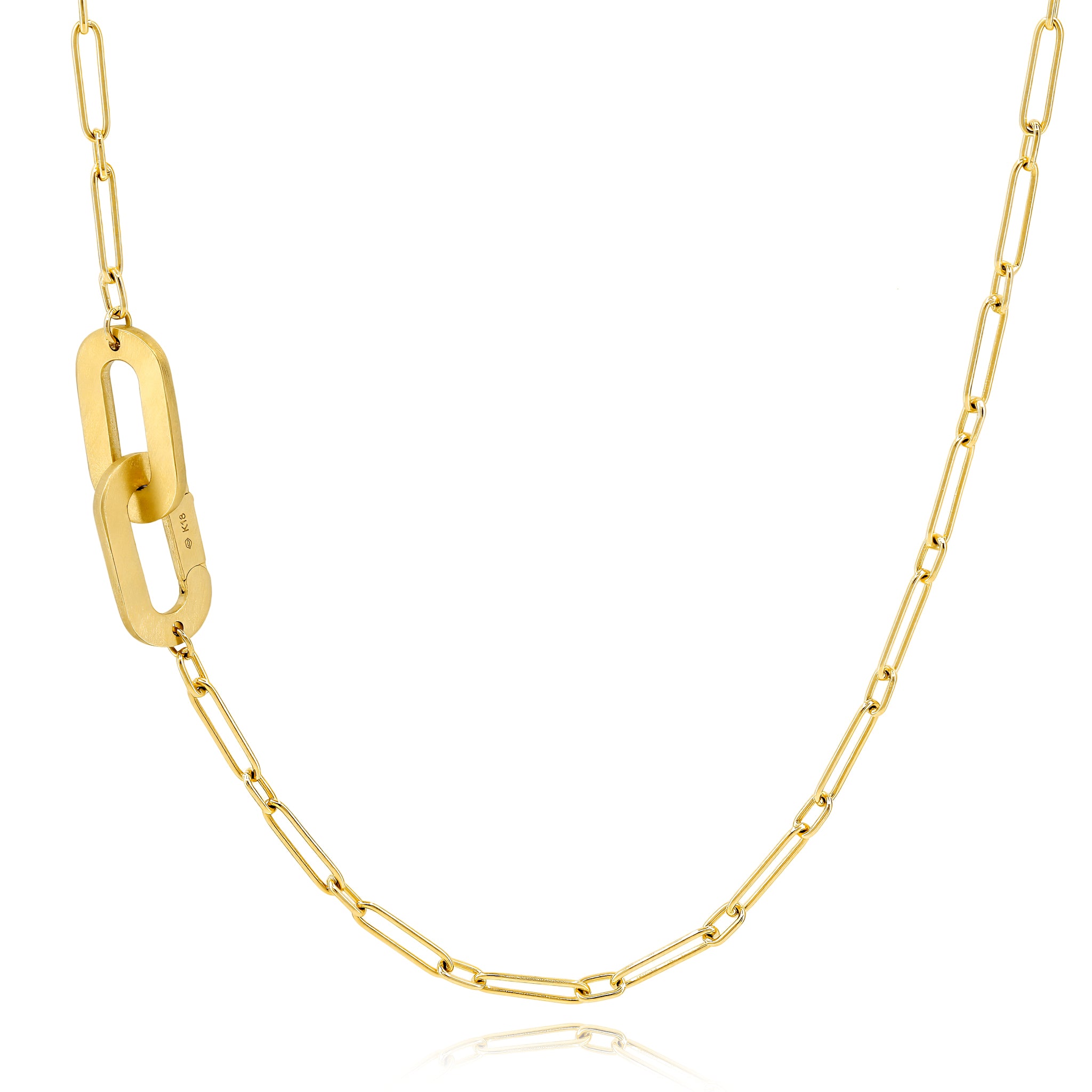 talkative CHAIN SHADOW RING K18YG 12号