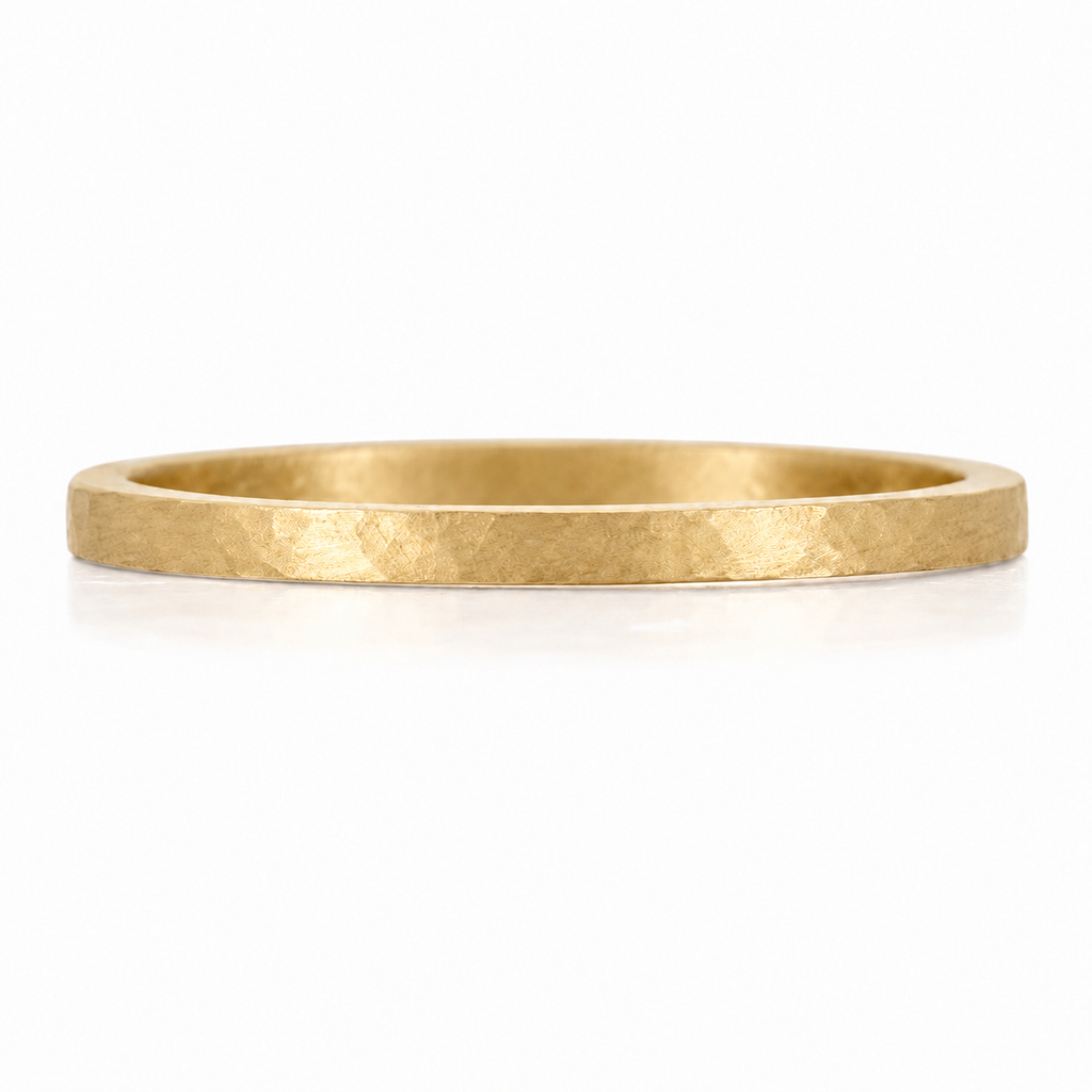 Suneera Hammered Stacking Ring